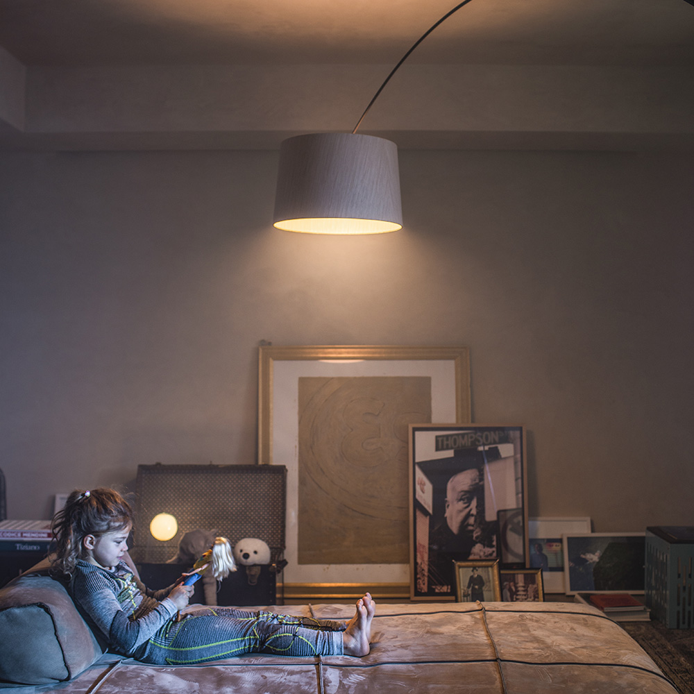 Foscarini Twiggy Wood – Lámpara pie — imagen 5
