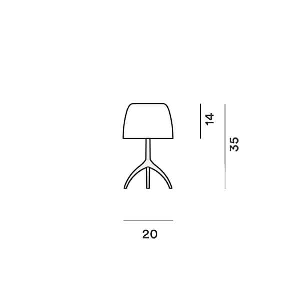 Foscarini Lumiere 30TH Piccola — imagen 2