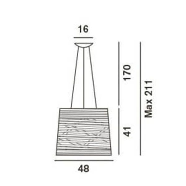 Foscarini Tress Susp Grande Led — imagen 3