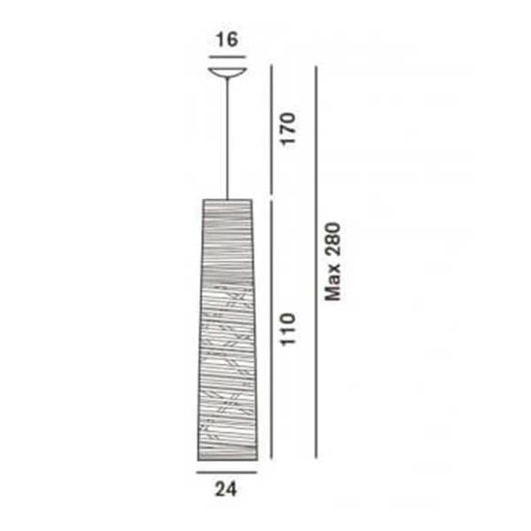 Foscarini Tress Susp Media — imagen 3