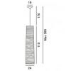 Foscarini Tress Susp Media — imagen 8