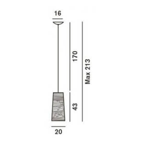 Foscarini Tress Susp Mini — imagen 3