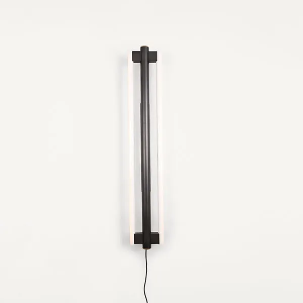 Frama Base para Doble Eiffel, 1000 Gun Metal – Lámpara de pared — imagen 3