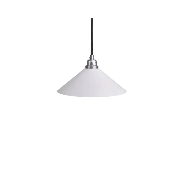 Cono Lámpara Colgante Ø25 Blanco