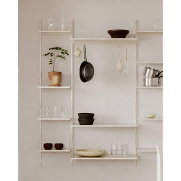 Frama Estantería Colgante Shelf Library de 108,4 x 80 Cm, Blanco Cálido — imagen 6