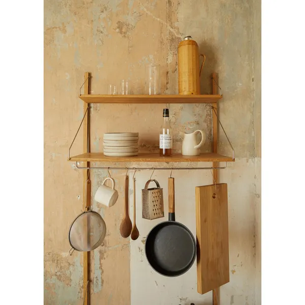 Frama Estantería Colgante Shelf Library de 40 x 80 cm , Blanco Cálido — imagen 4
