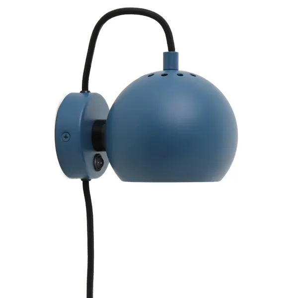 Frandsen Ball Azul Azul Mate – Lámpara de pared