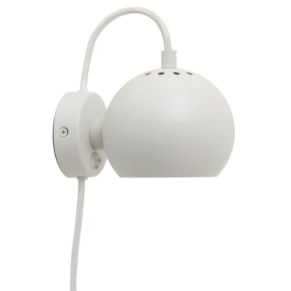 Frandsen Ball Blanco Mate – Lámpara de pared