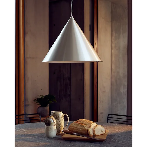 Frandsen Benjamin Ø30 Aluminio Pulido – Lámpara colgante — imagen 2
