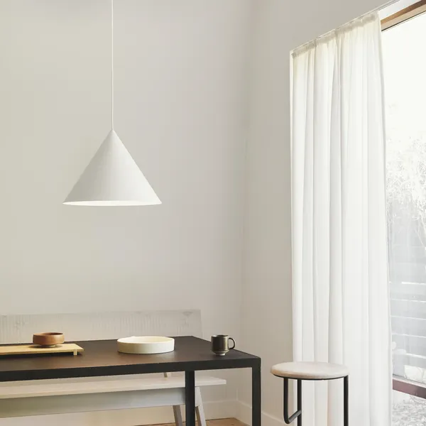 Frandsen Benjamin XL Ø46 Blanco Mate – Lámpara colgante — imagen 2