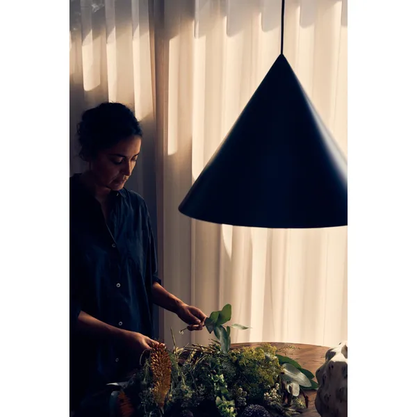 Frandsen Benjamin XL Ø46 Negro Mate – Lámpara colgante — imagen 7