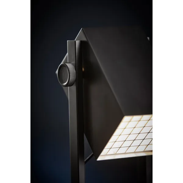 Frandsen BF Quadro Negro Mate – Lámpara de mesa — imagen 6