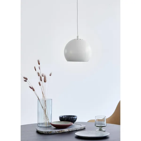 Frandsen Bola Ø18 Acero Brillo Azul – Lámpara colgante — imagen 4