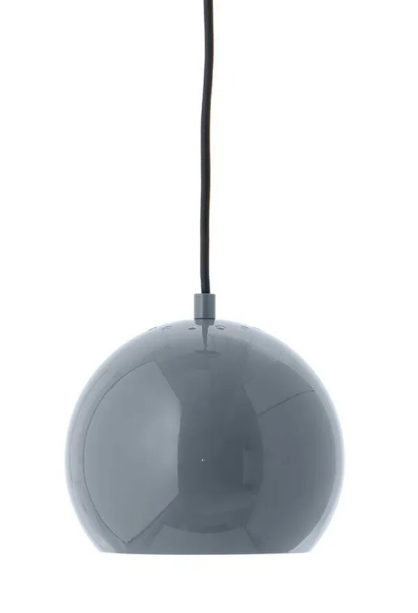 Bola Lámpara Colgante Ø18 Acero Brillo Azul