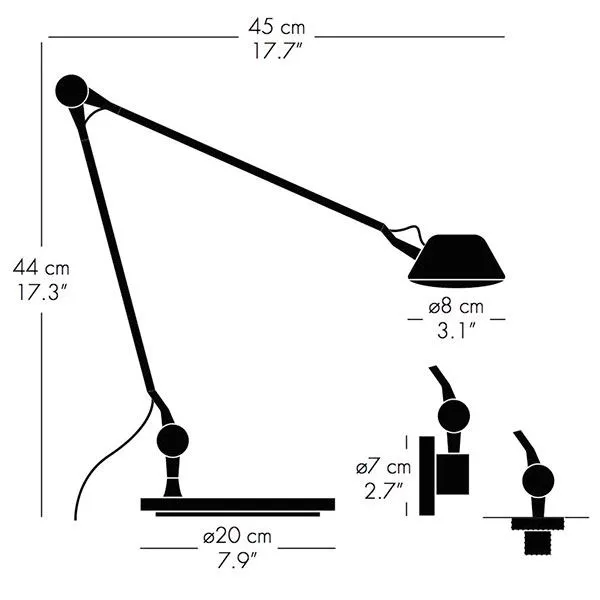 Fritz Hansen AQ01 Blanco Mate – Lámpara de pared — imagen 3