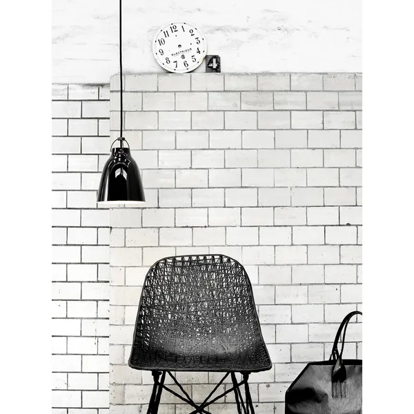 Fritz Hansen Caravaggio P1 Negro – Lámpara colgante — imagen 2