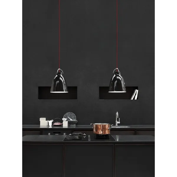 Fritz Hansen Caravaggio P2 Negro – Lámpara colgante — imagen 2