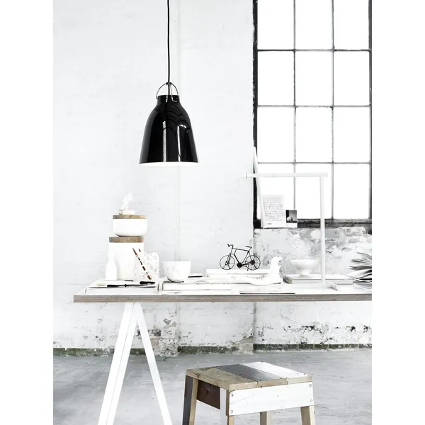 Fritz Hansen Caravaggio P2 Negro – Lámpara colgante — imagen 3