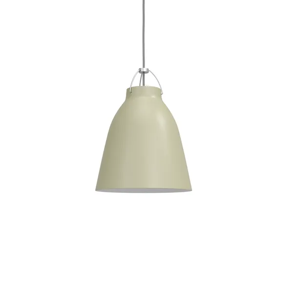 Caravaggio Matt P2 Lámpara Colgante Verde Polvoriento