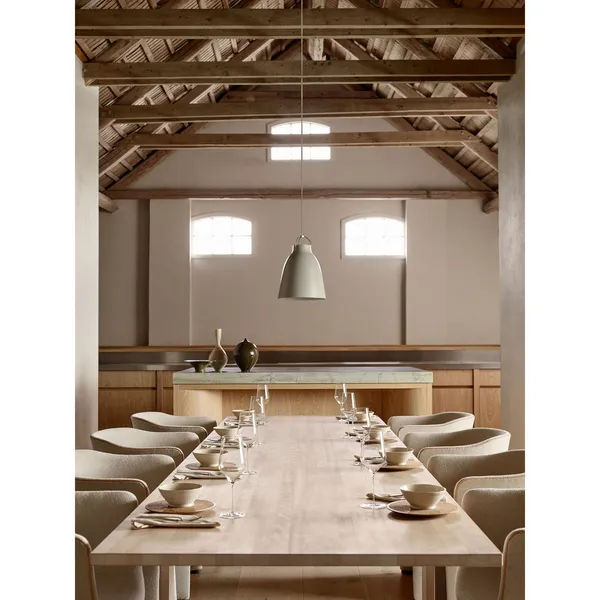 Fritz Hansen Caravaggio Matt P3 Gris Gris – Lámpara colgante — imagen 3