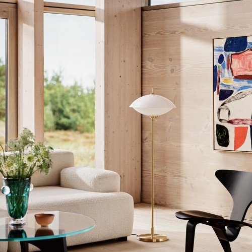 Fritz Hansen Clam – Lámpara de pie — imagen 3