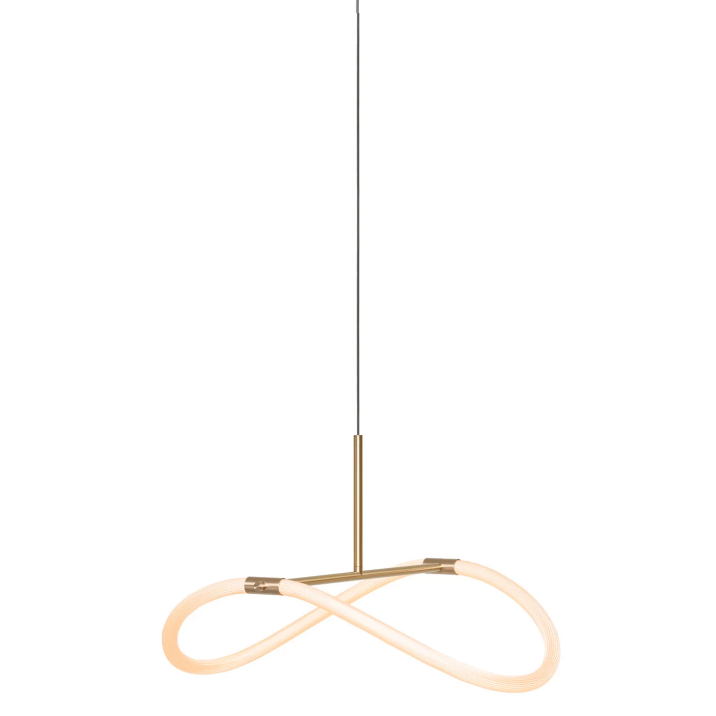 Graypants Levity Halo, lámpara de suspensión LED latón - 72 cm