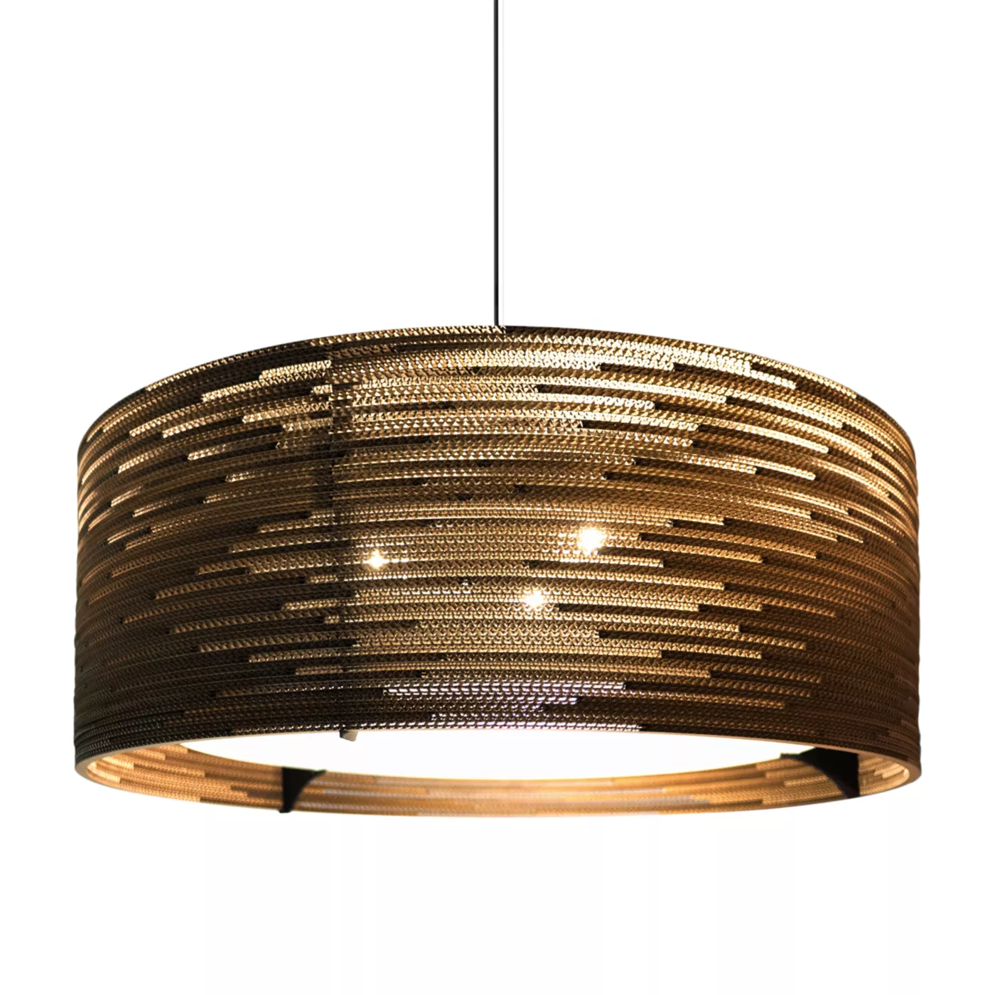 Graypants Scraplights Drum – Lámpara de suspensión — imagen 3