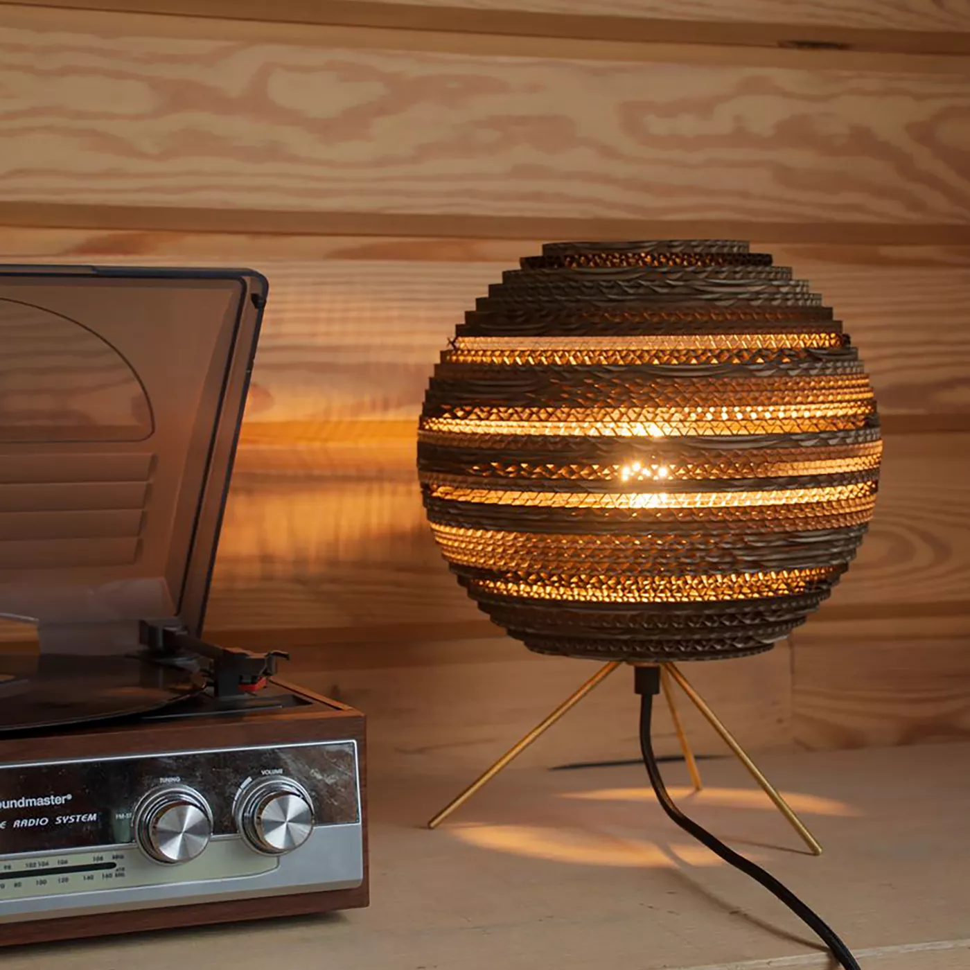 Graypants Scraplights Moon – Lámpara de sobremesa — imagen 4