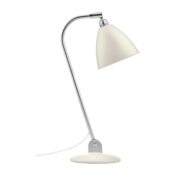 Bestlite BL2 Lámpara de Mesa Cromo/ Blanco Mate