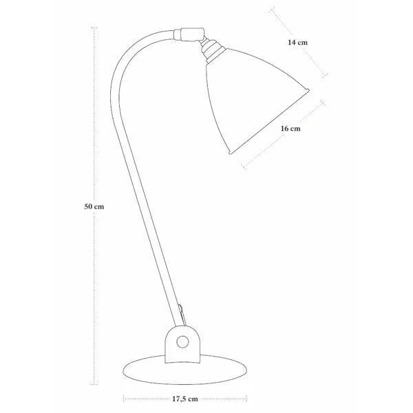 GUBI Bestlite BL2 Latón – Lámpara de mesa — imagen 8