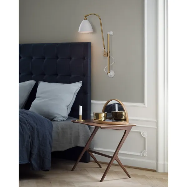 GUBI Bestlite BL5 Cromo/Porcelana – Lámpara de pared — imagen 3