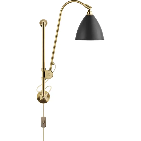 Bestlite BL5 Lámpara de Pared Negro/ Latón