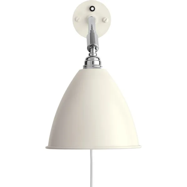 Bestlite BL7 Lámpara de Pared Cromo/ Blanco Mate