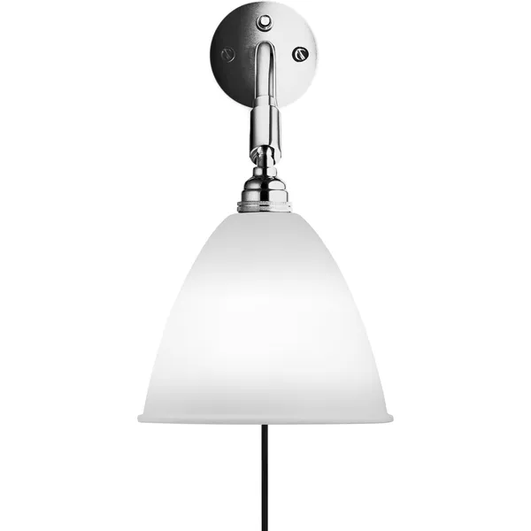 Bestlite BL7 Lámpara de Pared en Cromo Y Porcelana