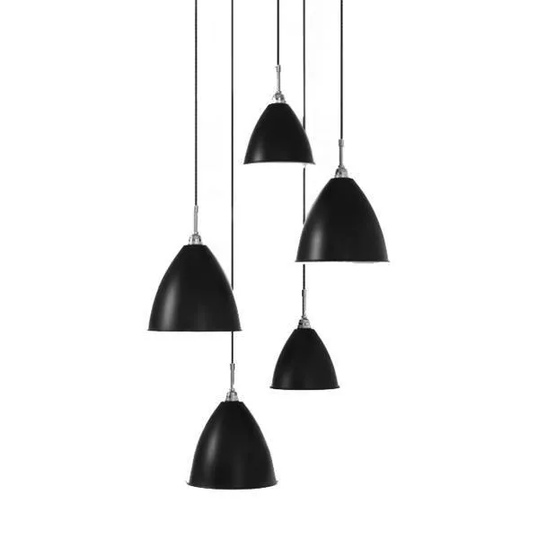 GUBI Bestlite BL9M Mediana Negro/ Latón – Lámpara colgante — imagen 3