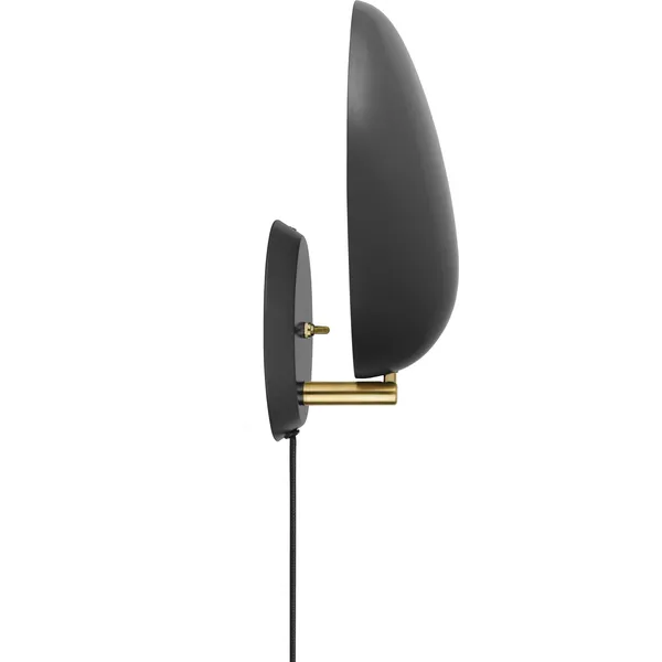 GUBI Cobra Negro – Lámpara de pared — imagen 3