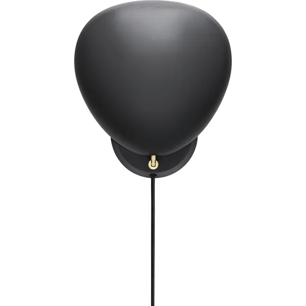 Cobra Lámpara de Pared Negro