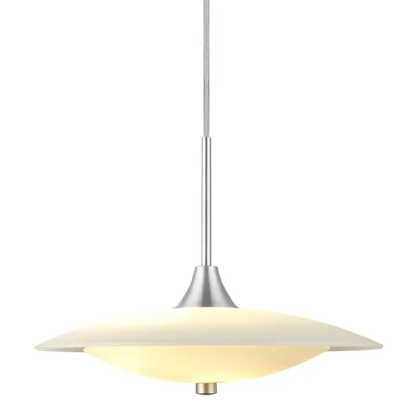 Baroni Lámpara Colgante Ø40 Ópalo/ Aluminio