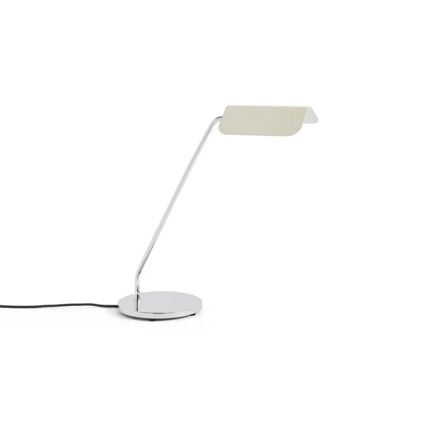 Apex Lámpara de Mesa con Base Blanco Ostra