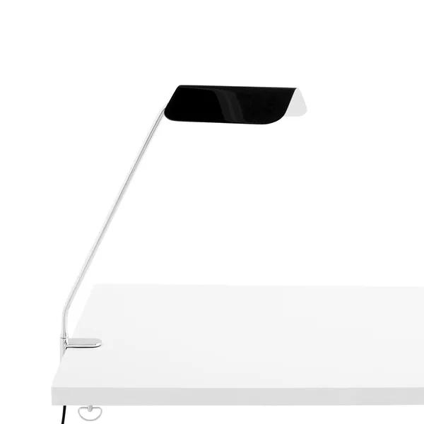 Apex Lámpara de Mesa con Clip Hierro Negro