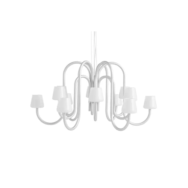 Apollo Lámpara Colgante 1065 Blanco