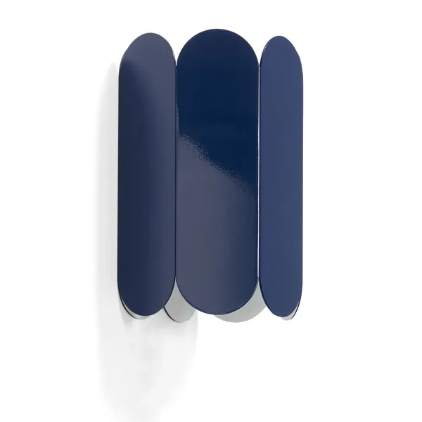 Arcs Sconce Lámpara de Pared Azul Cobalto