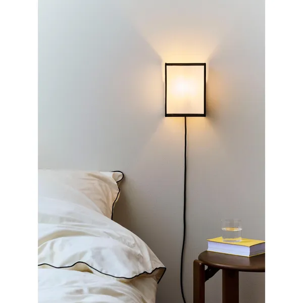 HAY Ava Cuadrada Blanco – Lámpara de pared — imagen 2