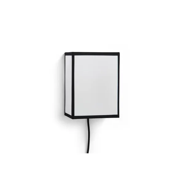 Ava Lámpara de Pared Cuadrada Blanco