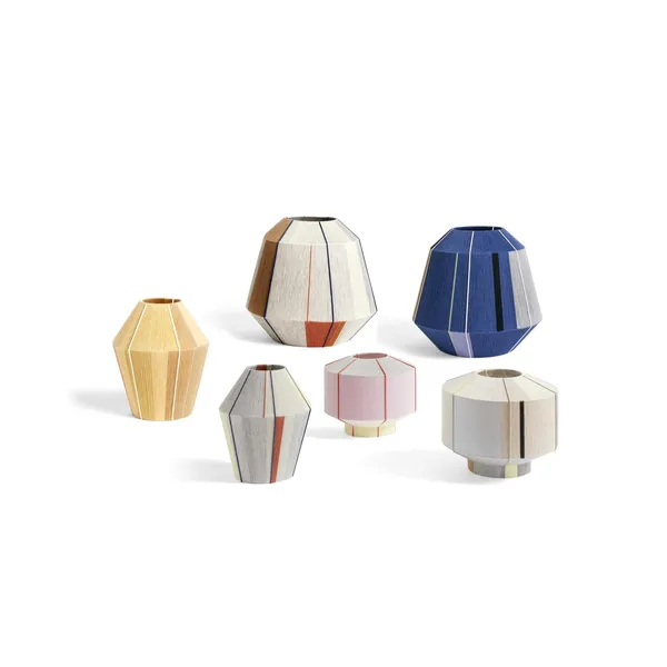HAY Bonbon 500 Pantalla Para Tonos Azules/Blanco Crema – Lámpara de mesa — imagen 3
