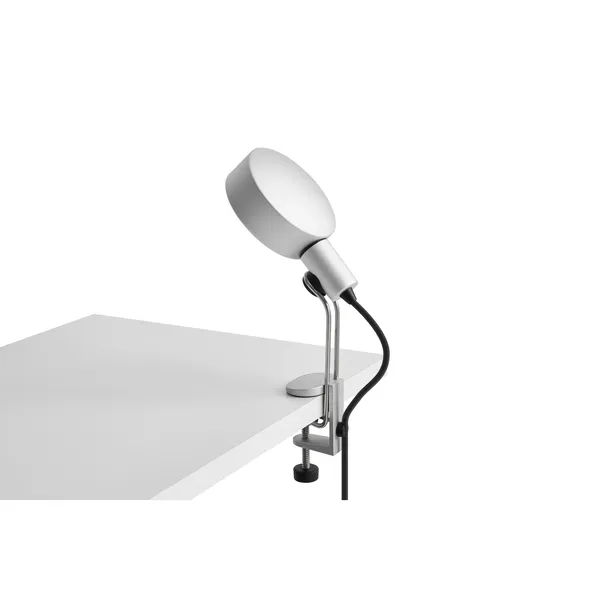 HAY Cupola Con Clip Transparente – Lámpara de mesa