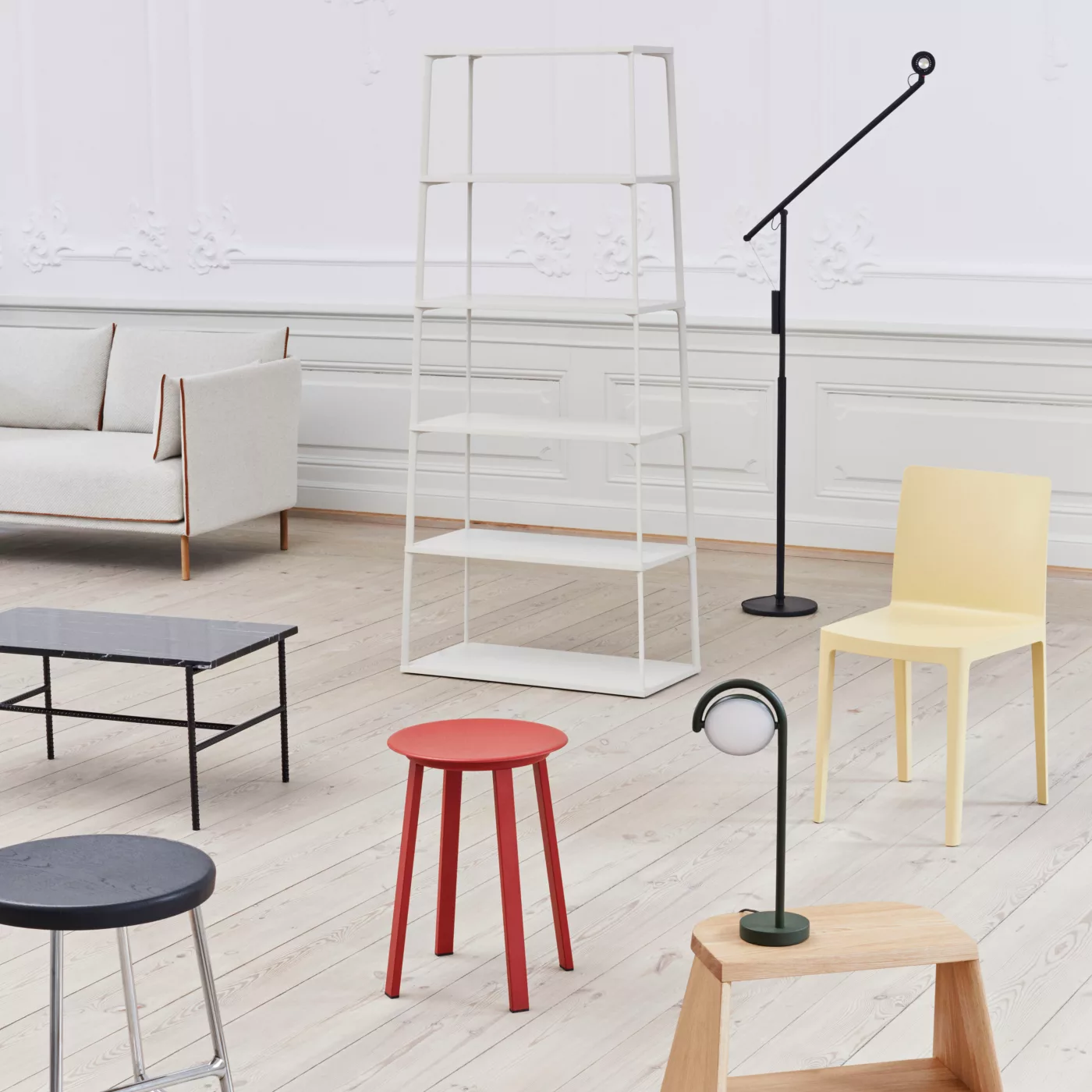 HAY Fifty-Fifty – Lámpara de pie led — imagen 5