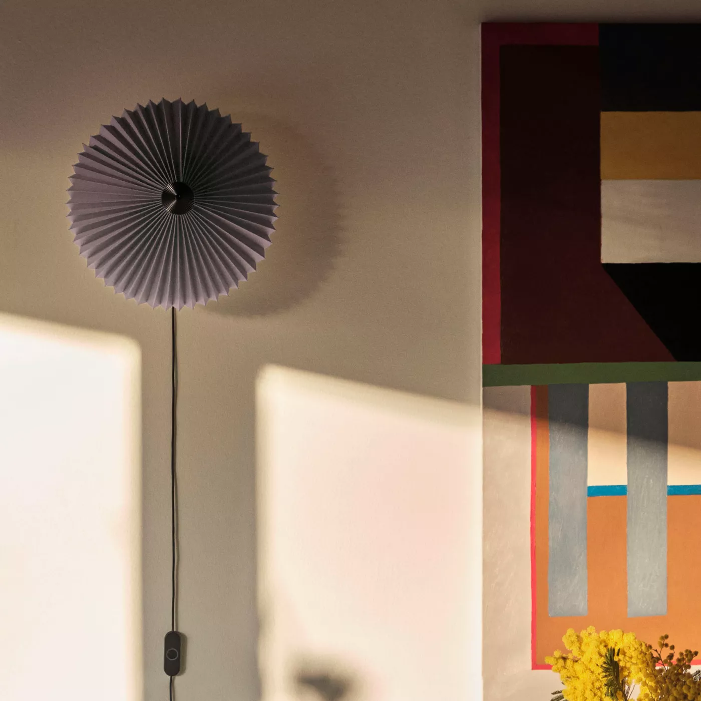 HAY Matin, verde - ø38 cm – Lámpara de pared led — imagen 5