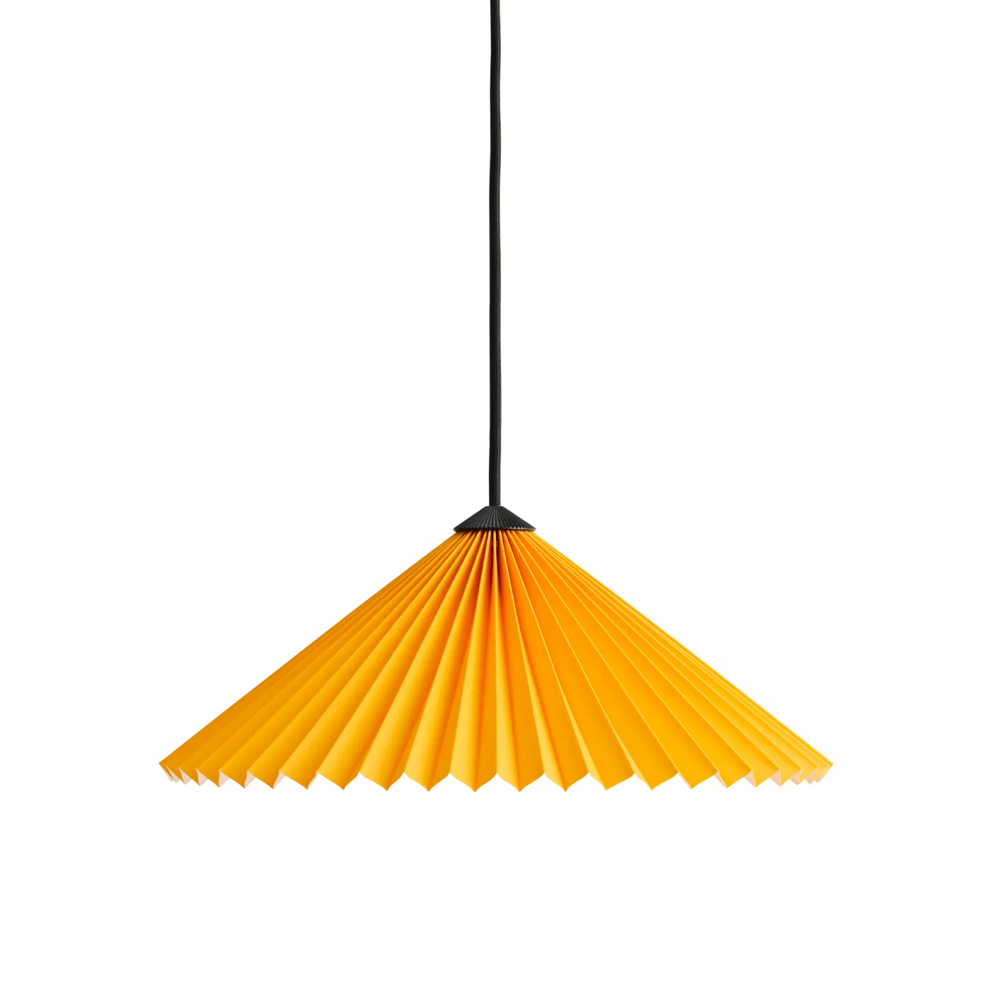 HAY Matin, lámpara de suspensión amarillo - ø38 cm