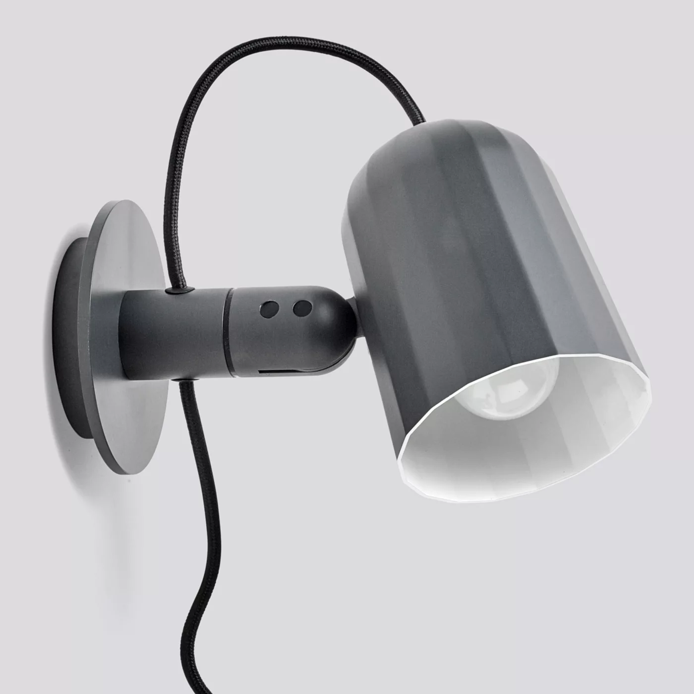 HAY Noc, gris oscuro – Lámpara de pared — imagen 7